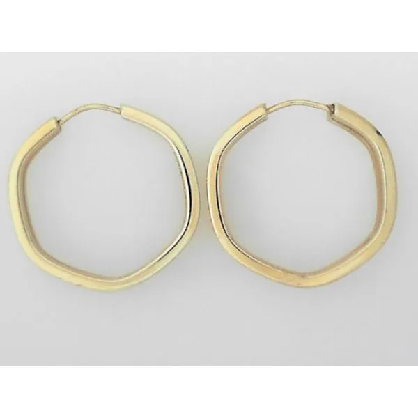 Gold Hoops Simones Jewelry, LLC Shrewsbury, NJ