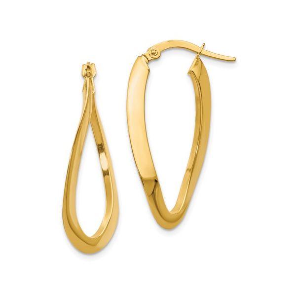 Gold Hoop Earrings Simones Jewelry, LLC Shrewsbury, NJ