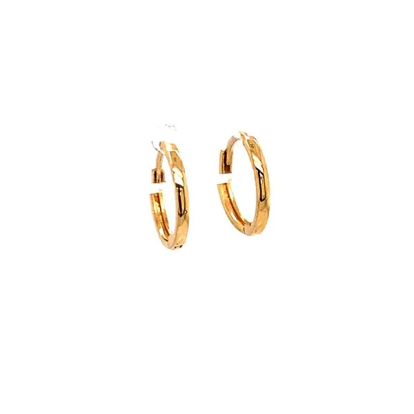 Gold Huggie Earrings Simones Jewelry, LLC Shrewsbury, NJ