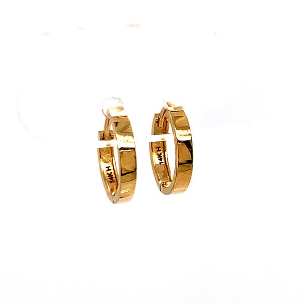 Gold Huggie Earrings Simones Jewelry, LLC Shrewsbury, NJ