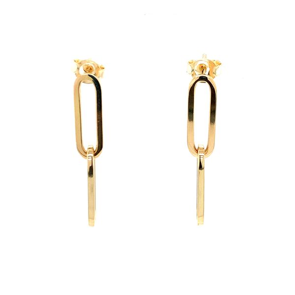 Gold Earrings Image 2 Simones Jewelry, LLC Shrewsbury, NJ