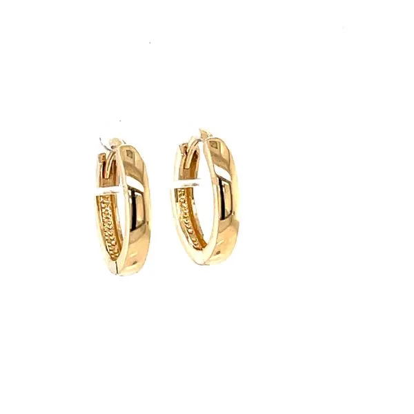 Gold Huggie Earrings Simones Jewelry, LLC Shrewsbury, NJ