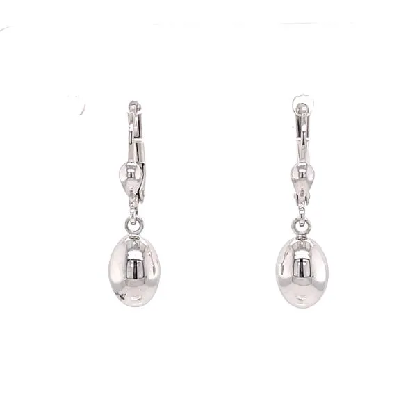 White Gold Drop Earrings Simones Jewelry, LLC Shrewsbury, NJ