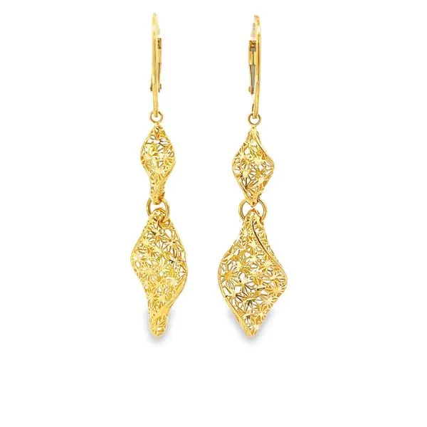 Filigree Drop Earrings Simones Jewelry, LLC Shrewsbury, NJ