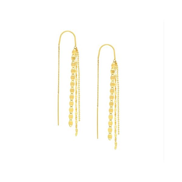 Multi Chain Dangle Threader Earrings Simones Jewelry, LLC Shrewsbury, NJ