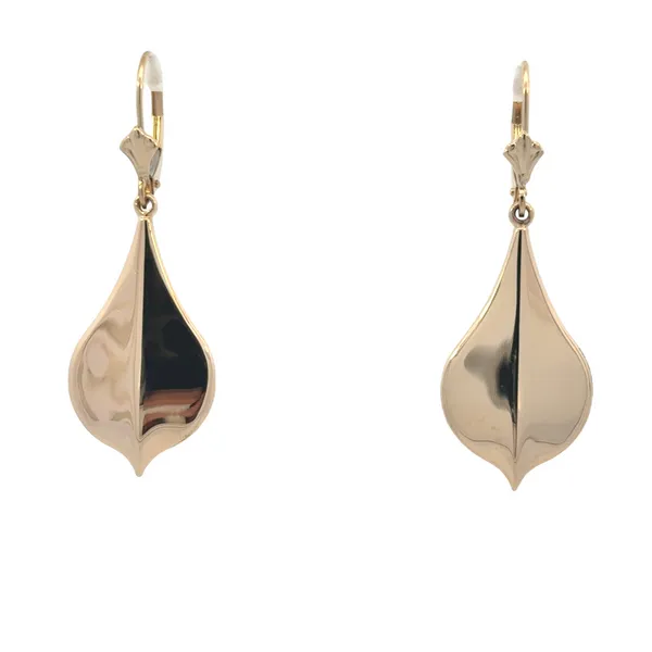 14K Yellow Earrings Image 2 Simones Jewelry, LLC Shrewsbury, NJ