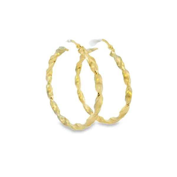 14K Yellow Twisted D/C 1.5