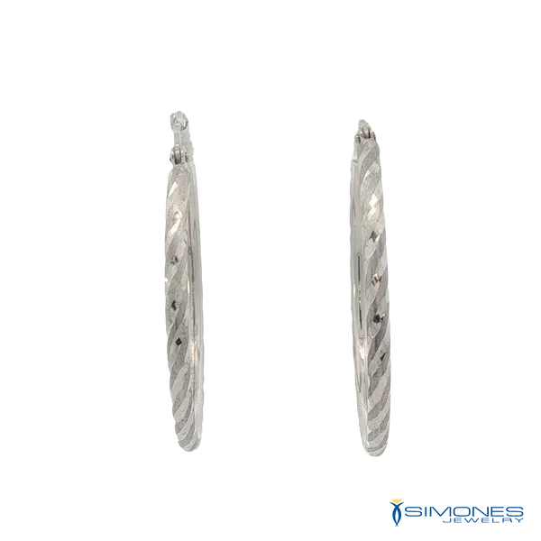 14K White Gold Earrings Simones Jewelry, LLC Shrewsbury, NJ