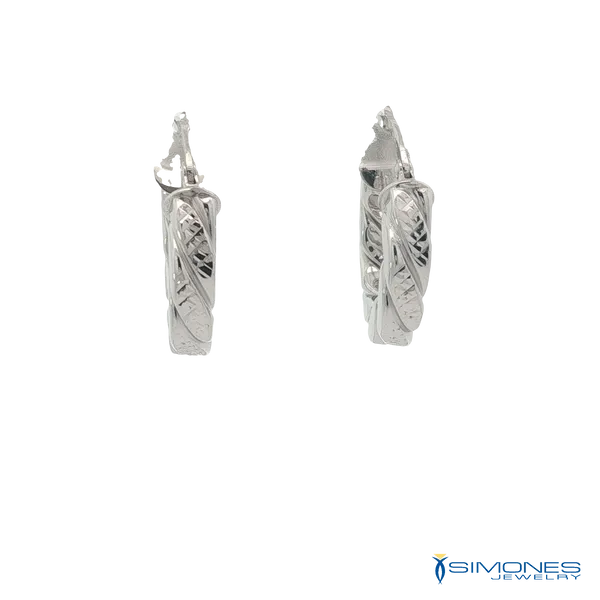 14K White Gold Earrings Simones Jewelry, LLC Shrewsbury, NJ