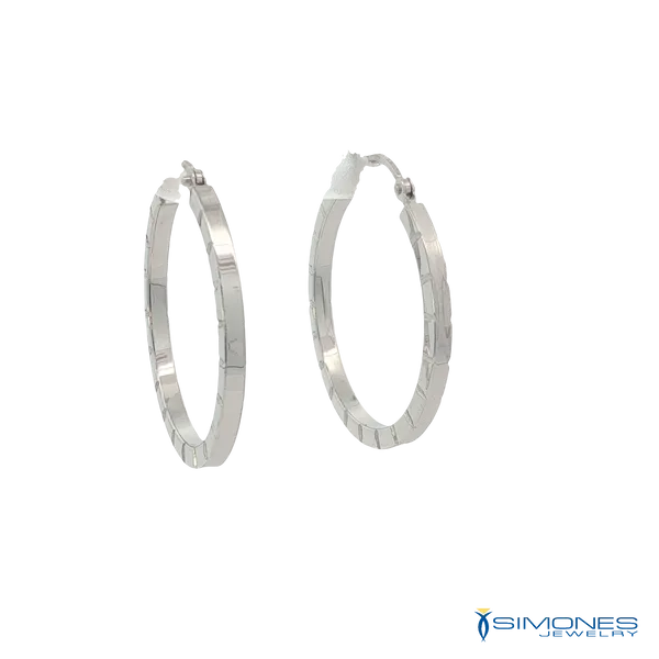 14K White Gold Earrings Simones Jewelry, LLC Shrewsbury, NJ