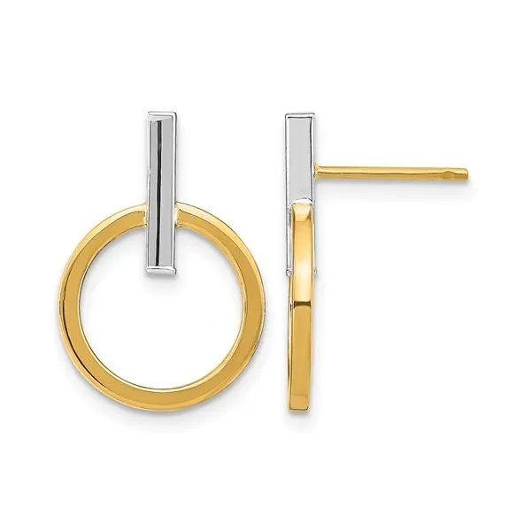 Circle Earrings Simones Jewelry, LLC Shrewsbury, NJ