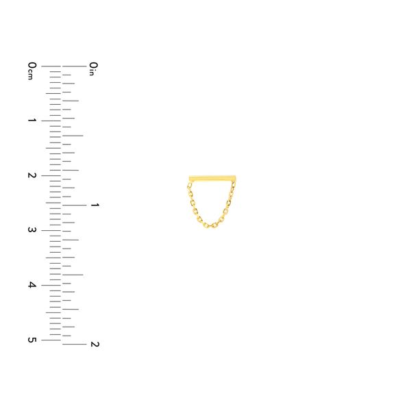 14K Yellow Earrings Image 2 Simones Jewelry, LLC Shrewsbury, NJ