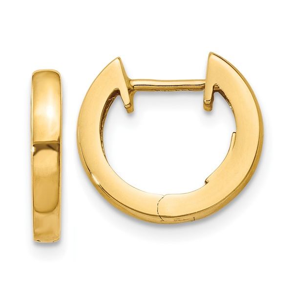 Gold Huggie Earrings Simones Jewelry, LLC Shrewsbury, NJ