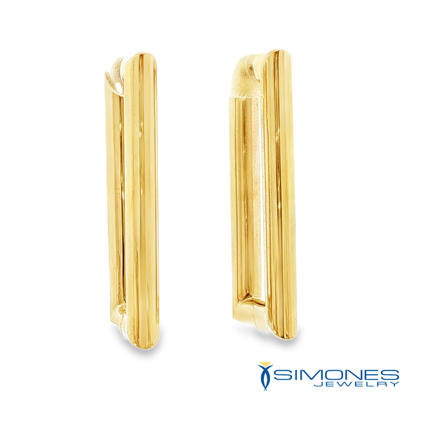 14K Yellow Hoops Simones Jewelry, LLC Shrewsbury, NJ