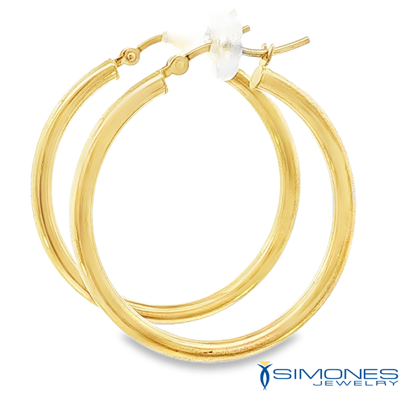 14K Yellow Earrings Image 3 Simones Jewelry, LLC Shrewsbury, NJ