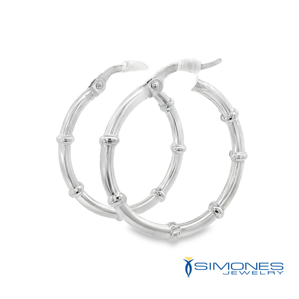 14K White Earrings Simones Jewelry, LLC Shrewsbury, NJ