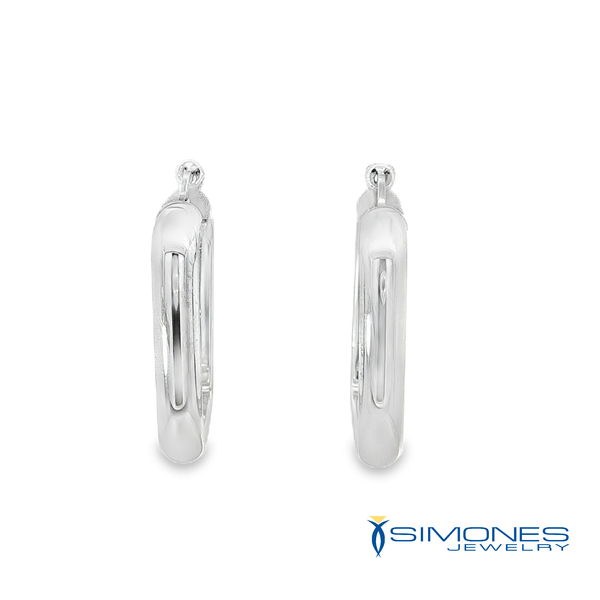 14K White Earrings Image 2 Simones Jewelry, LLC Shrewsbury, NJ