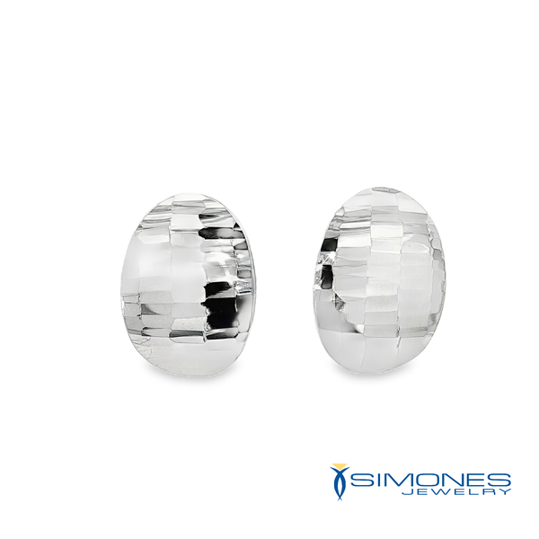 14K White Earrings Simones Jewelry, LLC Shrewsbury, NJ