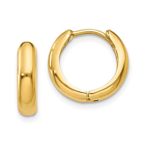 14K Yellow Gold Huggie Earrings Simones Jewelry, LLC Shrewsbury, NJ