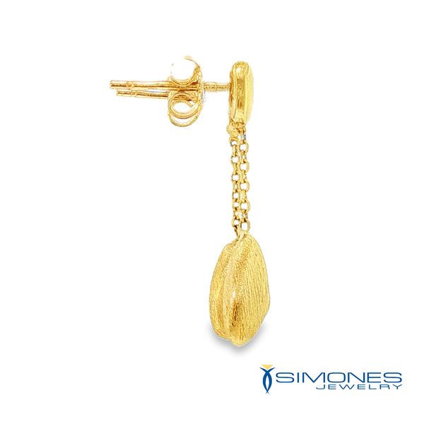14K Yellow Gold Earrings Image 4 Simones Jewelry, LLC Shrewsbury, NJ