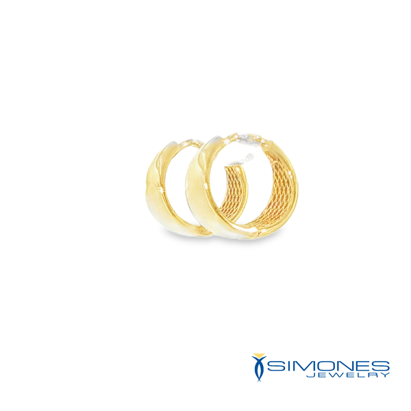 14K Yellow Earrings Image 4 Simones Jewelry, LLC Shrewsbury, NJ