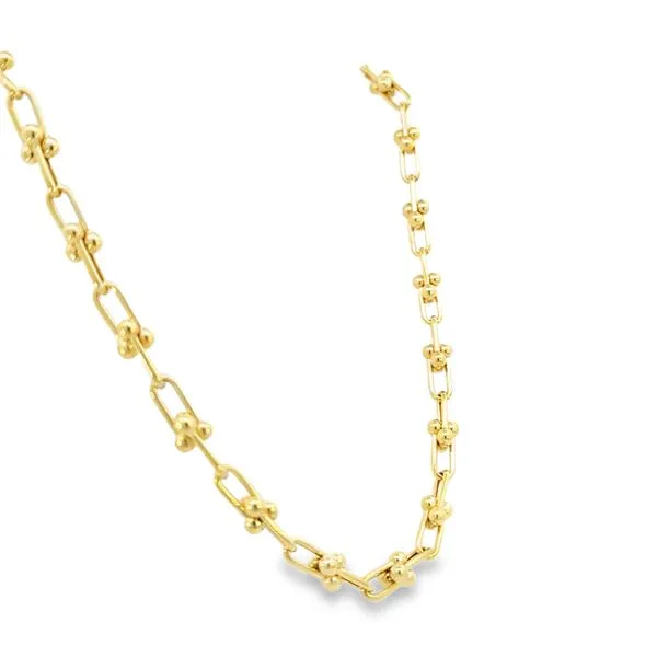 14K Yellow Gold Jax Chain Image 2 Simones Jewelry, LLC Shrewsbury, NJ