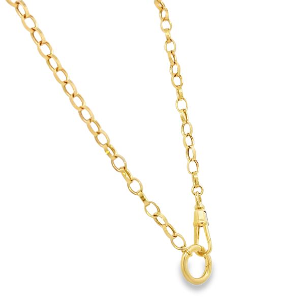 Double Lock Rolo Chain Image 2 Simones Jewelry, LLC Shrewsbury, NJ