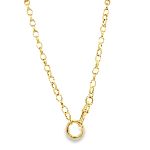 Double Lock Rolo Chain Simones Jewelry, LLC Shrewsbury, NJ
