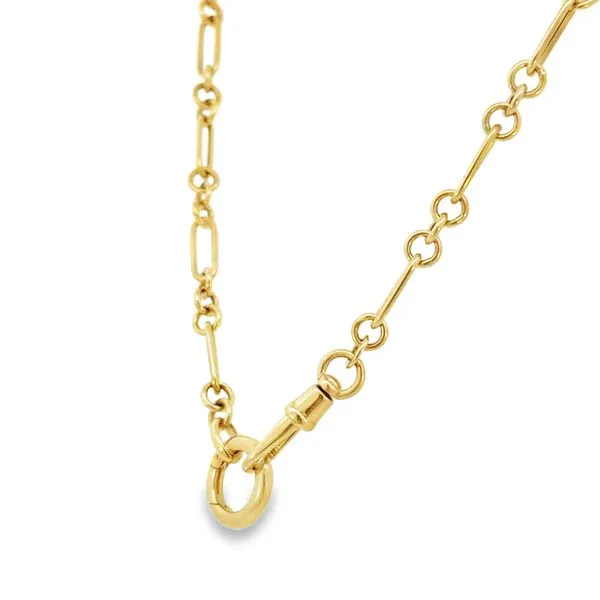Fancy Link Double Lock Chain Image 3 Simones Jewelry, LLC Shrewsbury, NJ