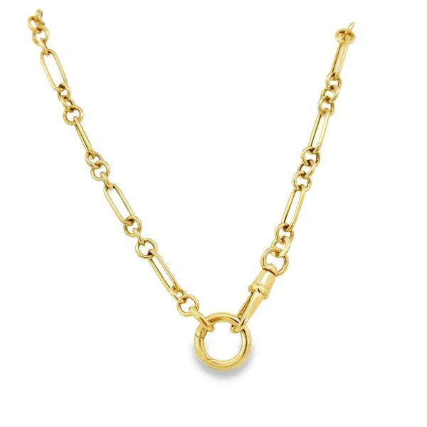 Fancy Link Double Lock Chain Simones Jewelry, LLC Shrewsbury, NJ