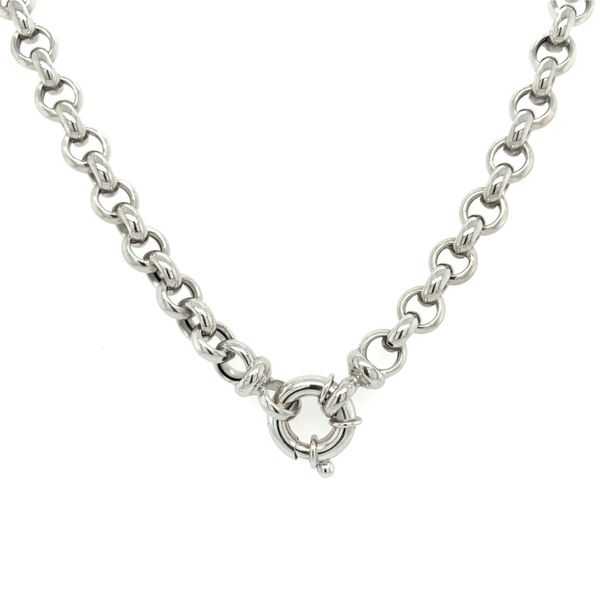 Rolo Link Toggle Necklace Simones Jewelry, LLC Shrewsbury, NJ