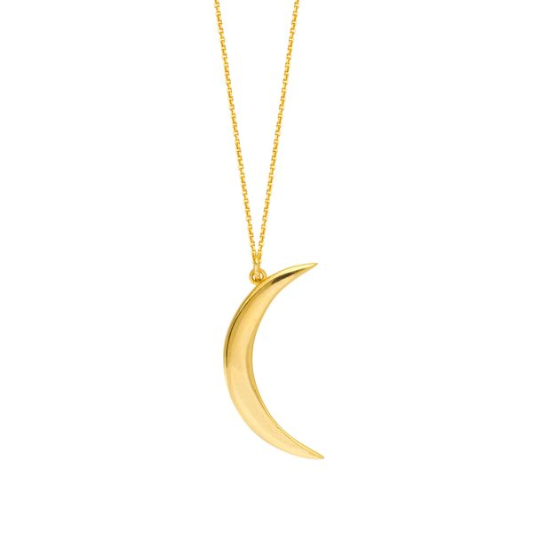 Crescent Moon Necklace Simones Jewelry, LLC Shrewsbury, NJ