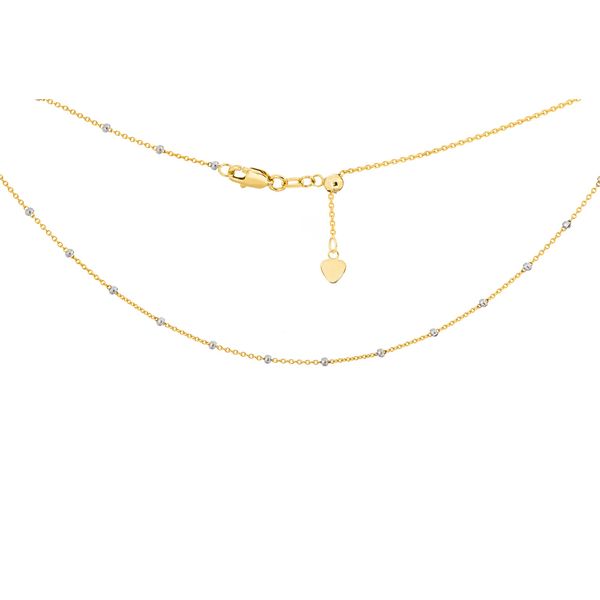 Gold Bead Choker Chain Simones Jewelry, LLC Shrewsbury, NJ