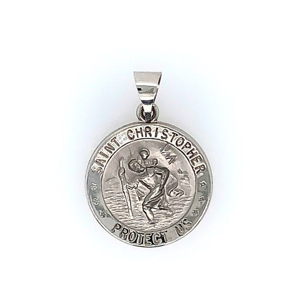 St Christopher Medal Simones Jewelry, LLC Shrewsbury, NJ