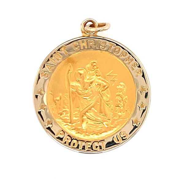 Saint Christopher Medal Simones Jewelry, LLC Shrewsbury, NJ