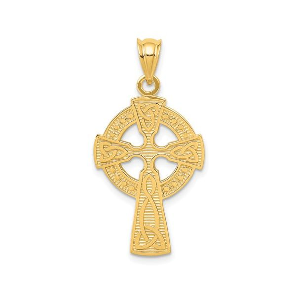 Gold Celtic Cross Simones Jewelry, LLC Shrewsbury, NJ