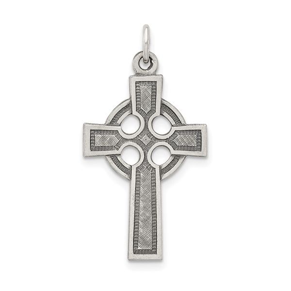Sterling Silver Celtic Cross Simones Jewelry, LLC Shrewsbury, NJ