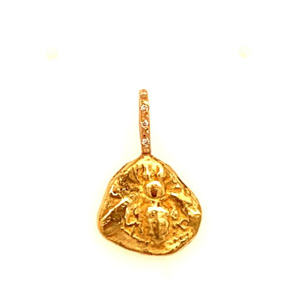 Gold Bee Pendant Simones Jewelry, LLC Shrewsbury, NJ