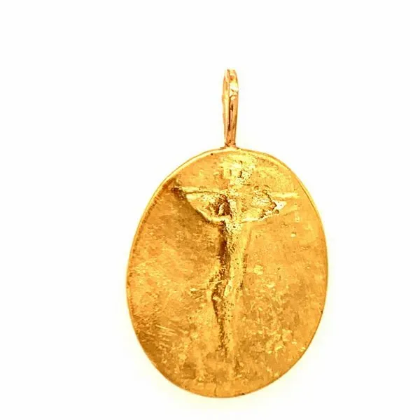 Gold La Pieta Charm Image 2 Simones Jewelry, LLC Shrewsbury, NJ