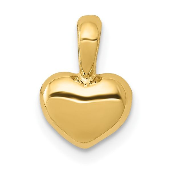Gold Heart Charm Simones Jewelry, LLC Shrewsbury, NJ