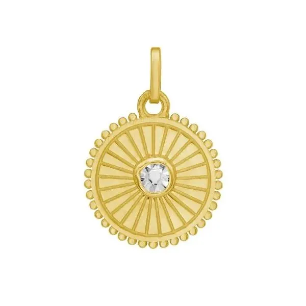 Diamond Cut Disc Pendant Simones Jewelry, LLC Shrewsbury, NJ