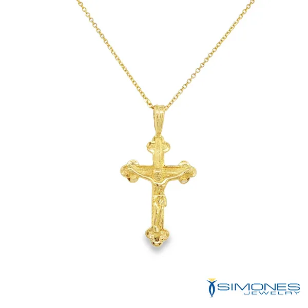 14K Yellow Crucifix Simones Jewelry, LLC Shrewsbury, NJ