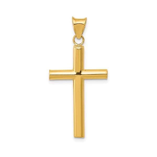 14K Yellow Cross Simones Jewelry, LLC Shrewsbury, NJ