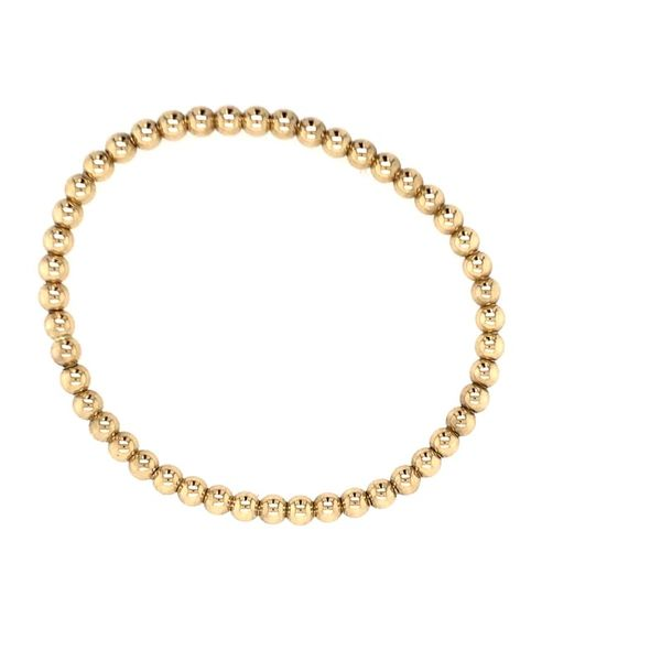 Gold Beaded Bracelet Simones Jewelry, LLC Shrewsbury, NJ