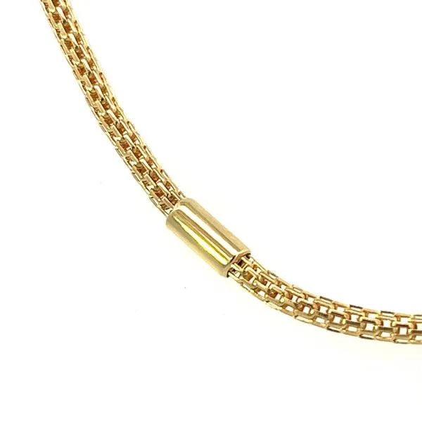 Gold Mesh Bracelet Image 4 Simones Jewelry, LLC Shrewsbury, NJ