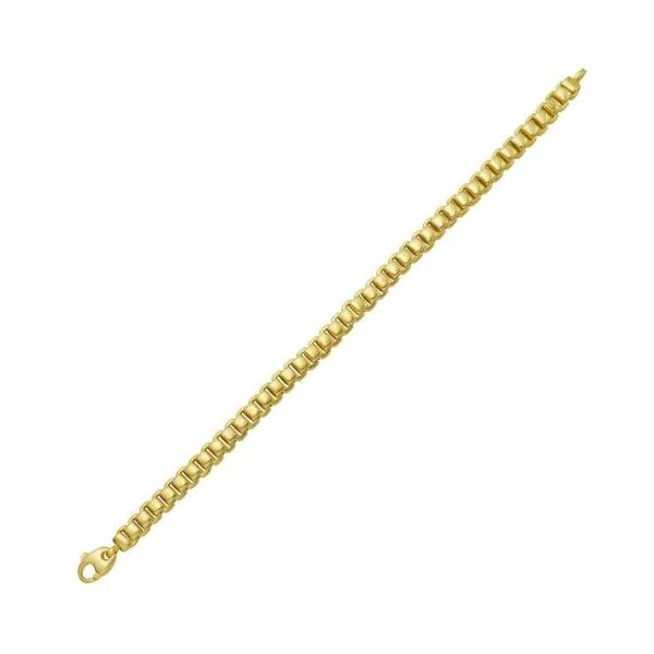 14K Yellow Gold Venetian Link Bracelet Image 2 Simones Jewelry, LLC Shrewsbury, NJ