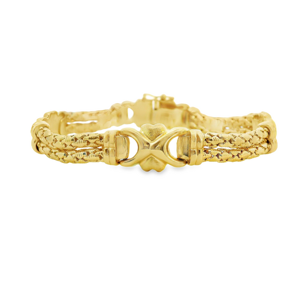 14K Yellow Bracelet Image 5 Simones Jewelry, LLC Shrewsbury, NJ