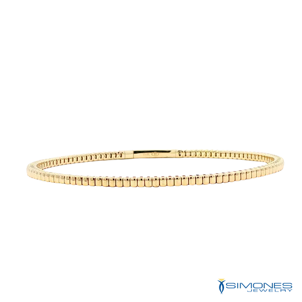 14K Yellow Gold Flexible Bangle Simones Jewelry, LLC Shrewsbury, NJ