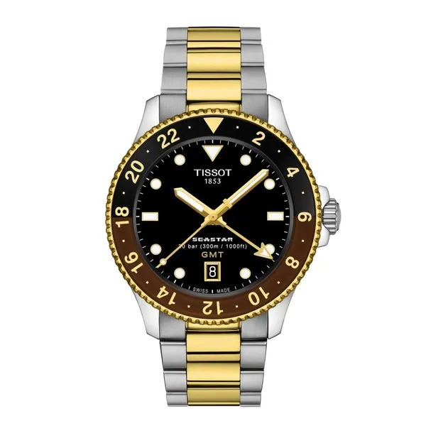 Seastar 1000 GMT Rootbeer Bezel Simones Jewelry, LLC Shrewsbury, NJ
