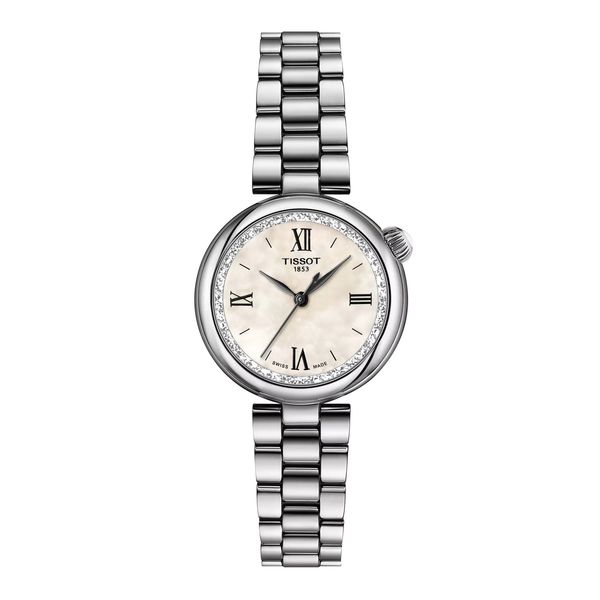 Tissot Desir MOP Dial Stainless Bracelet Offset Crown Simones Jewelry, LLC Shrewsbury, NJ